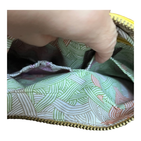 The Sak Iris Leather Crossbody Bag in Bright Lemon Yellow - Picture 9 of 16